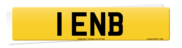 Registration number 1 ENB